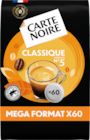 DOSETTES DE CAFÉ CLASSIQUE CARTE NOIRE - CARTE NOIRE - Auchan Hypermarché DOSETTES DE CAFÉ CLASSIQUE CARTE NOIRE - CARTE NOIRE à 7,14 € dans le catalogue Auchan Hypermarché