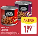 Cashews Geröstet & pikant gewürzt von Trader Joe's im aktuellen ALDI Nord Prospekt