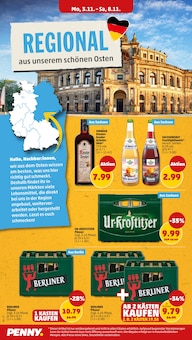 Bier im aktuellen Penny Prospekt (Eberswalde) Bier im Penny Prospekt "Wer gĂĽnstig will, muss Penny." mit 50 Seiten (Eberswalde)