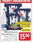 E center Filderstadt - Genuss Mineralwasser Angebot im Prospekt Genuss Mineralwasser bei E center im Filderstadt Prospekt für 5,55 €