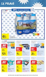 Promos Lait Demi-Écrémé dans le catalogue "LE MOIS DES SUPPORTERS" de Carrefour Market Lait Demi-Écrémé en promo dans le catalogue Carrefour Market à la page 37