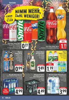 Coca Cola im E center Prospekt "Aktuelle Angebote" mit 24 Seiten (Leverkusen)