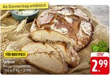 E center Bad Buchau - Urbrot Angebot im Prospekt Urbrot bei E center im Bad Buchau Prospekt für 2,99 €