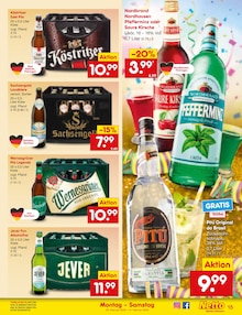 Bier im Netto Marken-Discount Prospekt "Aktuelle Angebote" mit 58 Seiten (Halberstadt)