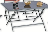 Table rectangulaire pliante Binic en promo chez Hyper U Rouen à 75,00 €