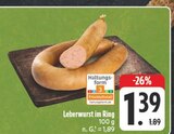 Leberwurst im Ring im Angebot bei EDEKA in Chemnitz Leberwurst im Ring Angebote bei EDEKA Chemnitz für 1,39 €