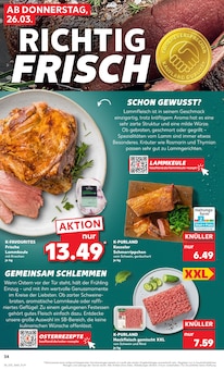 Hackfleisch im Kaufland Prospekt "KNÜLLER" mit 80 Seiten (Dortmund)