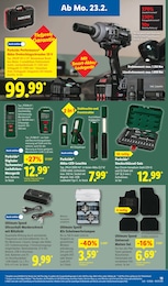 Lidl Lampe im Prospekt 