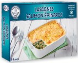 Lasagnes surgelées Ricotta Épinard Chèvre - COMPTOIR DES MARÉES - Hyper U à Périgueux Lasagnes surgelées Ricotta Épinard Chèvre - COMPTOIR DES MARÉES en promo chez Hyper U Périgueux à 4,91 €