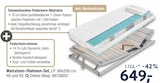 Opti-Wohnwelt Hallstadt - Matratzen-/Rahmen-Set Angebot im Prospekt Matratzen-/Rahmen-Set bei Opti-Wohnwelt im Hallstadt Prospekt für 649,00 €