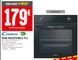 Four Encastrable 70 L - Candy en promo chez Batkor Sarcelles à 179,00 €