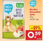 Aktuelle Äpfel Angebote bei Netto Marken-Discount in Mainz Aktuelles Bio Mini Reiswaffeln Apfel Angebot bei Netto Marken-Discount in Mainz ab 0,59 €