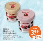 Himbeeren im tegut Prospekt Himbeeren in Schokolade Milk von Franui im aktuellen tegut Prospekt für 3,99 €