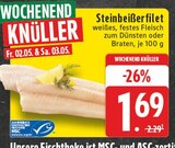 Aktuelle Braten Angebote bei E center in Bottrop Aktuelles Steinbeißerfilet Angebot bei E center in Bottrop ab 1,69 €