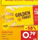 Toast Angebote von Golden Toast bei Netto Marken-Discount Peine für 0,79 €