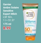 Ambre Solaire Sensitive Expert Milch bei GLOBUS im Tönisvorst Prospekt für 8,99 €