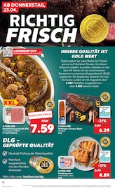 Aktueller Kaufland Prospekt mit Schweinefilet, "Aktuelle Angebote", Seite 22
