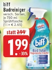 Badreiniger Angebote von biff bei E center Bad Salzuflen für 1,99 €