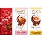 SUR TOUTES LES TABLETTES DE CHOCOLAT - LINDT CRÉATION & LINDOR - Carrefour à Sartrouville SUR TOUTES LES TABLETTES DE CHOCOLAT - LINDT CRÉATION & LINDOR en promo chez Carrefour Sartrouville