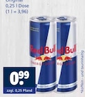 Aktuelles Red Bull Angebot bei Getränkewelt in Velbert ab 0,99 €