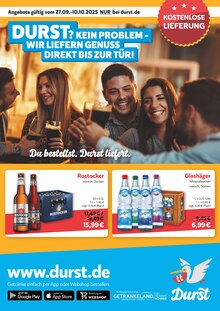 Durst.de Prospekt Du bestellst. Durst liefert. mit  Seiten in Rostock und Umgebung