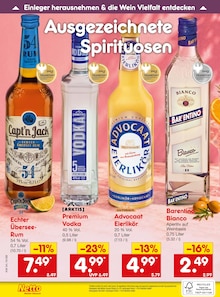 Wodka im Netto Marken-Discount Prospekt "Aktuelle Angebote" mit 71 Seiten (Krefeld)