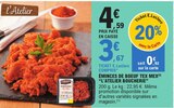 Éminces de boeuf tex mex à E.Leclerc dans Épineuil