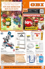 OBI Baumärkte Prospekt der aktuellen Woche mit 4 Seiten, gültig von 27.12.2025 bis 31.12.2025, in Moorgrund und Umgebung Aktueller OBI Baumärkte Prospekt in Moorgrund und Umgebung, "FÜR 2026 WÜNSCHEN WIR ALLES GUTE!" mit 4 Seiten, 27.12.2025 - 31.12.2025