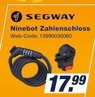 Aktuelles Ninebot Zahlenschloss Angebot bei expert in Cottbus ab 17,99 €
