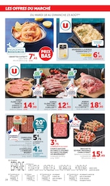 Promos Gigot D'agneau dans le catalogue "SUPER U" de Super U Gigot D'agneau en promo dans le catalogue Super U à la page 28
