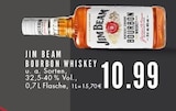 Bourbon Whiskey im Angebot bei E center in Essen Bourbon Whiskey Angebote von Jim Beam bei E center Essen für 10,99 €