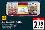 Eier im Angebot bei EDEKA in Bamberg Eier Angebote von Vier Burgenblick Hof bei EDEKA Bamberg für 2,79 €