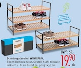 WINNIPEG Schuhregal im Angebot bei Trends in Hilden WINNIPEG Schuhregal Angebote von meins! bei Trends Hilden für 19,90 €
