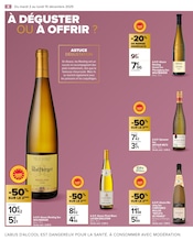 Promos Riesling dans le catalogue "CAVE : VINS, ALCOOLS ET SPIRITUEUX" de Carrefour à la page 10 Promos Riesling dans le catalogue "CAVE : VINS, ALCOOLS ET SPIRITUEUX" de Carrefour à la page 10