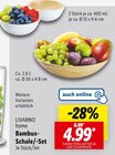 Bambus-Schale/-Set im Angebot bei Lidl in Ulm Bambus-Schale/-Set Angebote von LIVARNO home bei Lidl Ulm für 4,99 €