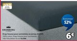 Drap-housse pour surmatelas en jersey JASMIN - KRONBORG en promo chez Jysk Colombes à 6,00 €