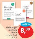 Lieblingsmensch Buch für 8,00 € bei budni im Angebot Lieblingsmensch Buch im aktuellen budni Prospekt