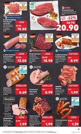Hackfleisch im Kaufland Prospekt in Bietigheim-Bissingen Aktueller Kaufland Prospekt mit Hackfleisch, "Aktuelle Angebote", Seite 23