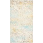 VINTAGE-TEPPICH 80/150 cm ONDEA FIORALYS, waschbar Türkis, Hellgelb, Greige von Lindorug im aktuellen XXXLutz Möbelhäuser Prospekt