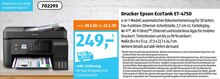 Drucker EcoTank ET-4750 bei ALDI SÜD in Brühl Drucker EcoTank ET-4750 im Angebot bei ALDI SÜD Brühl für 249,00 €