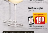 Weißweinglas im aktuellen REWE Prospekt für 1,00 €