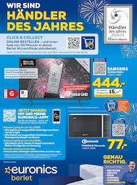 EURONICS Berlet Prospekt für Arnsberg: "WIR SIND HÄNDLER DES JAHRES", 12 Seiten, 18.01.2025 - 24.01.2025