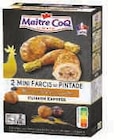 Mini Farci de Pintade - Maître CoQ en promo chez Super U Châtellerault à 7,99 €