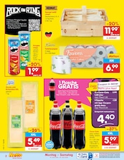 Toilettenpapier 3-Lagig Angebote im Prospekt "Aktuelle Angebote" von Netto Marken-Discount Toilettenpapier 3-Lagig Angebote im Prospekt "Aktuelle Angebote" von Netto Marken-Discount auf Seite 2