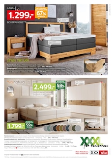 Kleiderschrank im aktuellen XXXLutz Prospekt (Mülheim (Ruhr)) Kleiderschrank im XXXLutz Prospekt "Boxspringbetten" mit 16 Seiten (Mülheim (Ruhr))