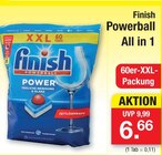 Powerball All in 1 Angebote von Finish bei Zimmermann Hildesheim für 6,66 €