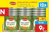 Erbsen sehr fein und Möhren von Beste Ernte im aktuellen Netto Marken-Discount Prospekt
