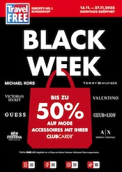 Aktueller Travel FREE Supermarkt Prospekt in Moos und Umgebung, "BLACK WEEK" mit 11 Seiten, 14.11.2025 - 27.11.2025