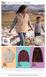 Promos Veste dans le catalogue "Tex" de Carrefour à la page 7 Promos Veste dans le catalogue "Tex" de Carrefour à la page 7