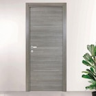 Promo Bloc-porte* Triaconta gris clair H. 204 x l. 73 cm, poussant droit à 269,00 € dans le catalogue Castorama à Le Cannet